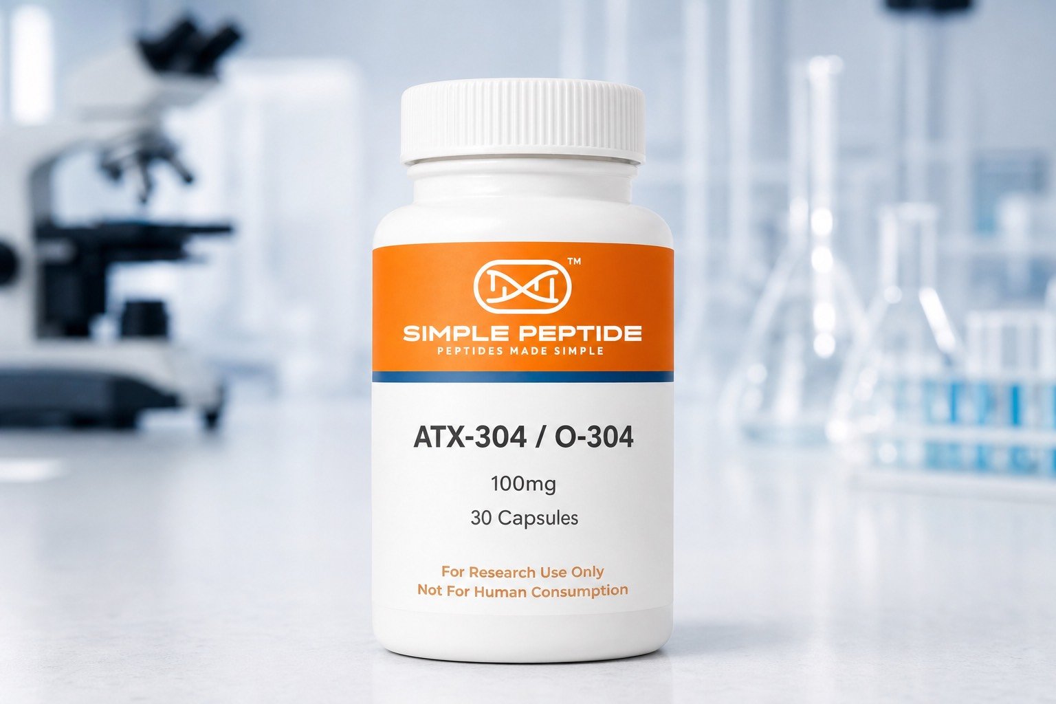 ATX-304 (formerly O304) is a novel, orally bioavailable, peripherally restricted small molecule functioning as a dual pan-AMPK (AMP-activated protein kinase) and mitochondrial activator.